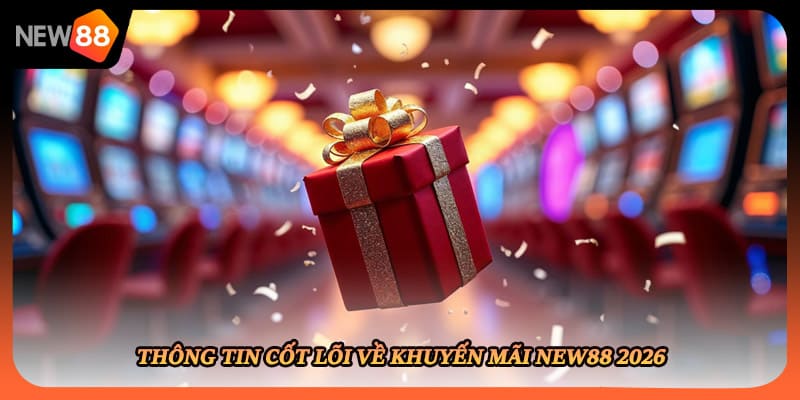 Thông tin cốt lõi về khuyến mãi New88 2026